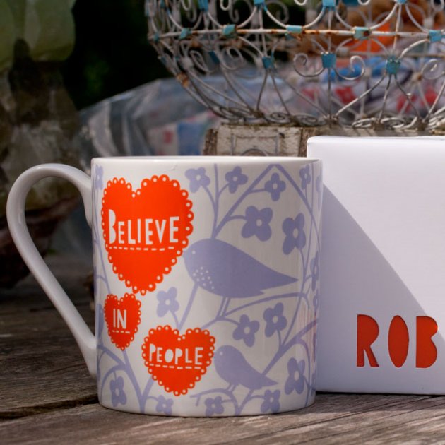 Rob Ryan - Believe in People Mug